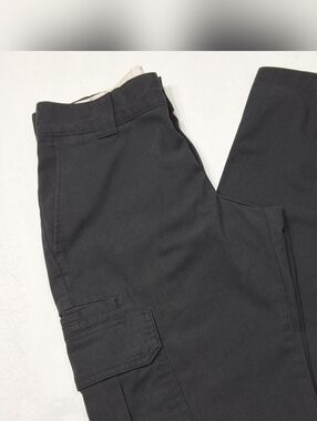 Dickies Flex Cargo Black Pants Size : Use Measurements For Size